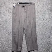 Kenneth Cole Pants Mens Dress Brown 34 29 Formal Vertical Texture