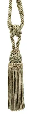 DÉCOPRO Tassel Tieback, Color# EL03 - Sandpiper Ivory [Sold Individually]