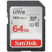 SanDisk 64GB Ultra SDXC Memory Card