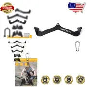 Durable LAT Pulldown Handle with 5 Hooks - Perfect for Tricep and Row Exercises