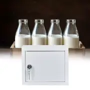 Wall Mounted Milk Box Lockable Milk Delivery Box for