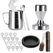 Espresso Accessories Kit 51mm Tamper: 51mm Espresso Tamper Set Espresso Kit I...