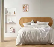 Natural French Linen Quilt Cover Set