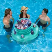 Drink Pool Beach Float Inflatable Drink Cooler Ice Tub Chiller Arm Summer party