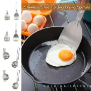 Outdoor Folding Camping Cooking Utensils Stainless Steel Cooking Accessories