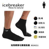 在飛比找PChome24h購物優惠-icebreaker IB104213 男 輕薄毛圈慢跑襪