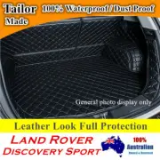 Car Boot Cargo Mats Cover Liner for Land Rover Discovery Sport 2015 - 2020 Black