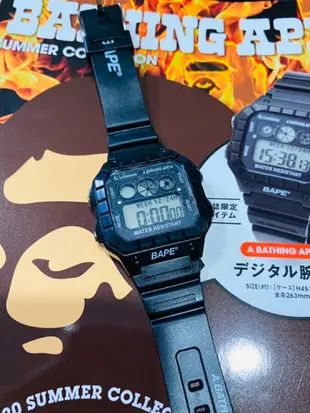 A BATHING APE 2020 summer collection夏季雜誌 贈🌈手錶