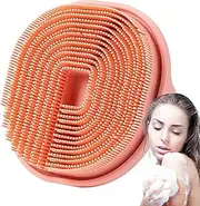 Silicone Bath Scrubber | Anti-slip Bath Brushes Scrub | Multifunctional Ergonomic Shower Brush for Home Bathroom
