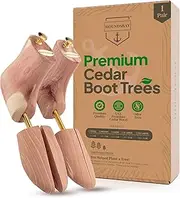 [HOUNDSBAY] Boot Tree, Cedar Boot Trees for Men, Boot Shoe Tree, Shoe & Boot Trees, Shoe Trees for Boots