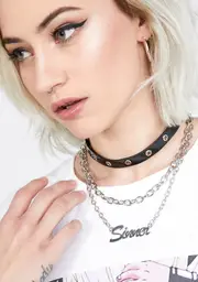Sassy Sinner Layered Necklace