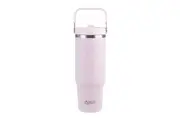 Oasis Stainless Steel VoyagerTumbler with Handle 900ml Drink Cup - Pink Limonade