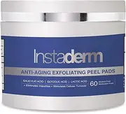 Anti-Aging Exfoliating Peel Pads -Chemical Peel Pads with Glycolic, Lactic, and Salicylic Acid. Smooth’s Fine Lines, Wrinkles, Dark Spots & Skin Roughness to Enhance the Skins Texture & Tone.