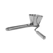 Vegetable Grater Parsley Vanilla Coriander Mint Cutter Metal Handheld Grinding Silver