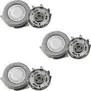 Razor Accessories，Shaver Replacement Heads 2/4/6Pcs，Compatible For Philips，SH30/5 S5000 S510 S520 550 Wet Dry Blade Head Accessories(3pcs)