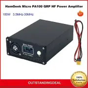 Micro PA100 100W 3.5MHz-30MHz QRP HF Power Amplifier SW Radio Linear Power Amp