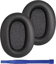 [Adhiper] WH-CH 720N Ear Pads Compatible with Sony WH-CH 710N CH 710N, CH 720, CH 700, Headphones, Ear Pads with Soft Protein Leather and Memory Foam (Black)