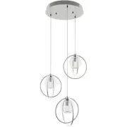 AFX Inc. JAMP12MBSNRND3 Jamie Mini Pendant Satin Nickel