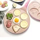 Griddle Pan Non-stick Wear-resistant Pan Cake Pan 7-hole Mold Lightweight