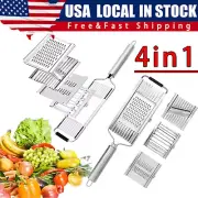 Cut Set BEST Multi-Purpose Vegetable Slicer Cuts Stainless Steel Grater Shredder