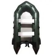 3M ( Green ) Inflatable Boat Dinghy Tender Pontoon Rescue & Dive Boat Fishing Bo