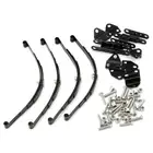 4Pcs 1/10 RC Car Leaf Springs Damper Chassis Parts For Tamiya For Axial SCX10 G