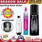 SodaStream Terra Classic Sparkling Water Maker 60L Cylinder 2X Black/White