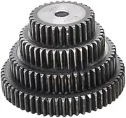 1Pcs 60-75 Tooth Mod 1.5 Spur Gear 1.5M 45# Carbon Steel Thick 15mm Metal Mechanical Transmission Pinion Gear(64 Teeth)