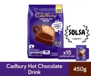CADBURY 3 in 1 Hot Chocolate Drink (450/1358 grams)