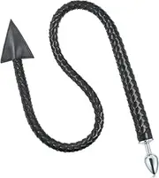 Metal Butt Plug with Devil Tail Cosplay Tail Sex Toys SM Masturbation Plug for Women Men Couples Lover Sex Love Games Stimulator Personal Massager Sex Trainer