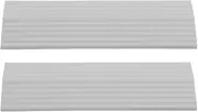 FRCOLOR 2Pcs Threshold Ramp Wheelchair Scooter Threshold Ramp Doorway Robot Vacuum Cleaner Ramp Rise Pad for Thresholds Doorways Driveways Bathroom Tile