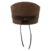 [Dehanche] Dehanche Undone Corset Suede Belt S BROWN