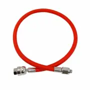 MiFlex (DS) Dual Swivel LP Regulator Braided Hose Dive Second Stage Scuba Red