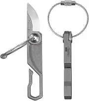 KeyUnity EDC Pocket Utility Knife for Outdoor Hunting, Camping, Fishing, Hiking for Men & Women