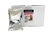 Brickhouse Raspberry Flavored Iced Tea, 24/3 oz packets, Loose Leaf with Filters