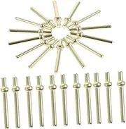 BRIGHTFUFU Indoor Fun: 100Pcs Metal Cribbage Board Pegs Scoring Nails for Card Games Great for Family Friends