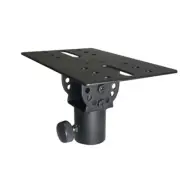 Rotatable Metal Mounting Tripod Pole DJ/PA Speaker Stand Adapter Top Hat 35mm
