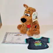 BABW Build-A-Bear Limited Release SCOOBY-DOO Stuffed Plush w/Shirt and BC NEW