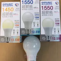 在飛比找蝦皮購物優惠-燈世代- 20入免運 億光 LED 12.5W 燈泡 節能標