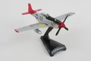 POSTAGE STAMP (PS5342-11) USAAF P-51D "BUNNY" 1:100 SCALE DIECAST METAL MODEL