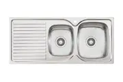 Oliveri Endeavour 1 & 3/4 Bowl Inset Sink With Drainer EE12