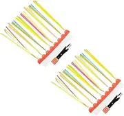 Sosoport Sets Flag Pole Safety Flags for Bicycles Scooters Stick for Outdoor Activities