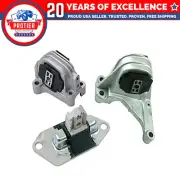Fits 2001-2004 Volvo S60 2.3L Front RT/Rear UP Motor & Trans Mount Set 3pc : (for: Volvo)