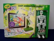 Crayola Color Alive Easy Animation Studio 30 Page Design Booklet Ages 6+