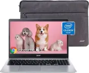 Acer 15.6" Chromebook 315 Business Laptop, Intel Celeron N4020,4GB RAM,64GB eMMC