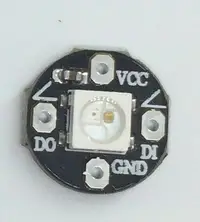 在飛比找Yahoo!奇摩拍賣優惠-1位 圓形 WS2812B RGB LED Breakout