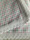 Linens N Things Shabby Chic Christmas Check Table Cloth Rectangle Round Square