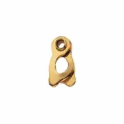 14K Solid Yellow Gold Sister Hook Claw Clasp Bracelet Chain Closure Finding Part