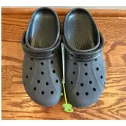 NWT Crocs Baya Platform Glitter Clog - w9