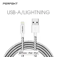 在飛比找PChome24h購物優惠-PERFEKT - Apple原廠認證 Lightning 